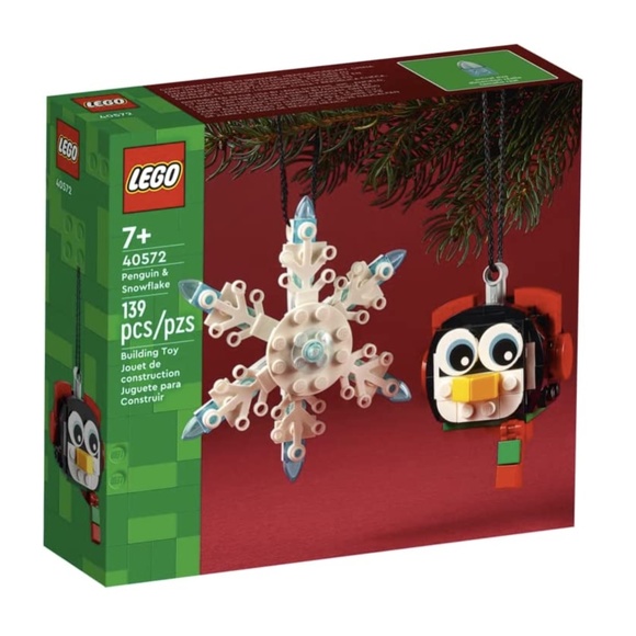 Lego Other - LEGO 40572 Penguin & Snowflake Ornament (139 pcs) - NEW SEALED